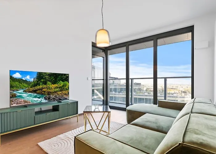 Eurovea Tower 2 Sky View * Bratislava